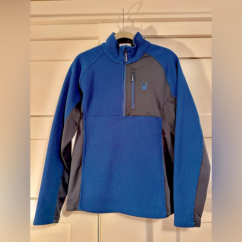 Spyder Men's (M) knit half-zip
